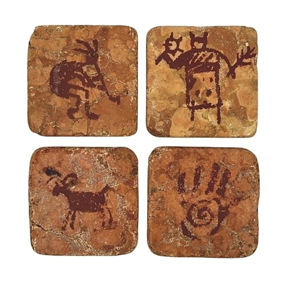 Unknown Other - Southwest Inspired Coasters Set of Four